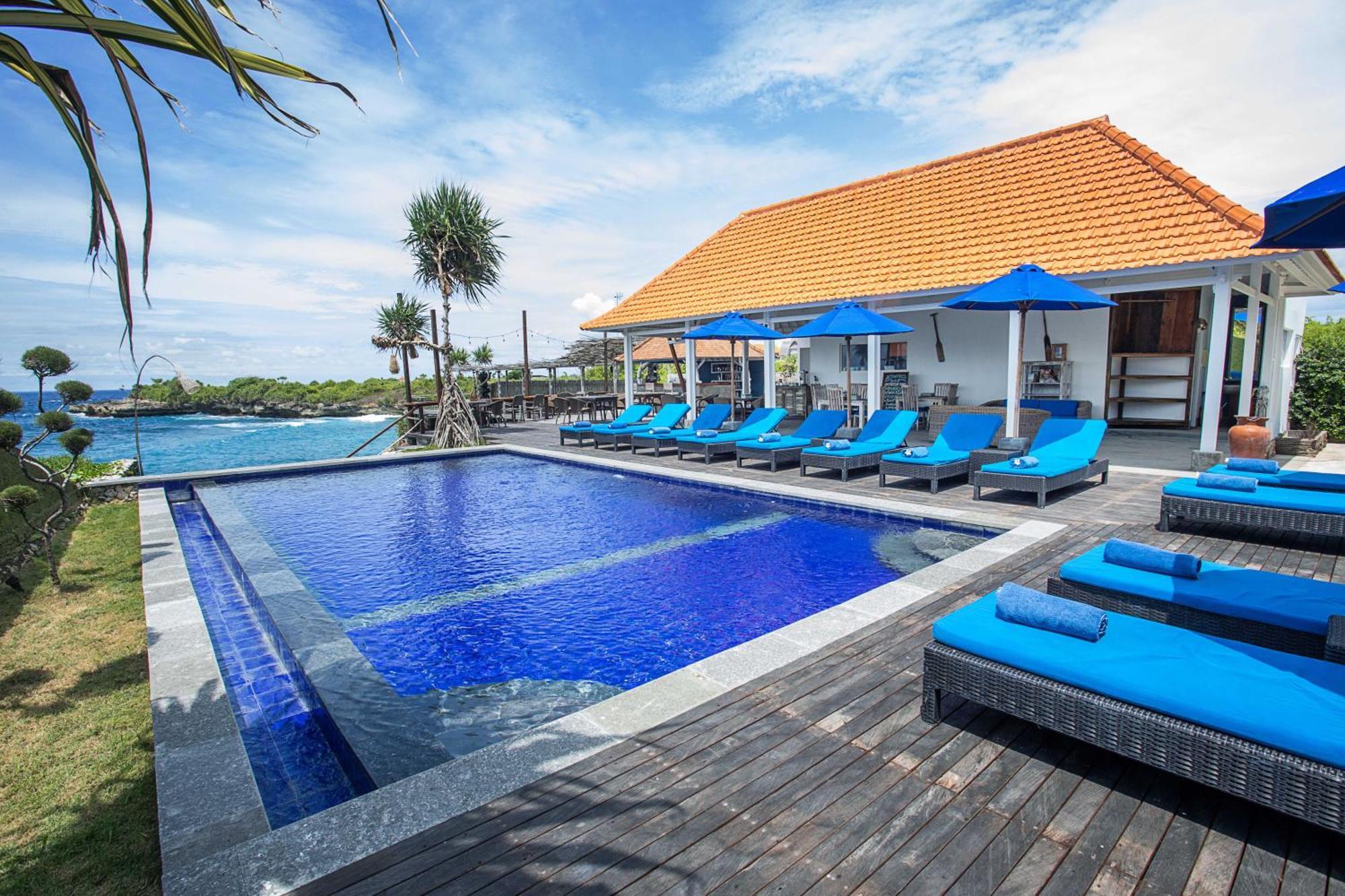 Water Blow Huts Lembongan Esterno foto
