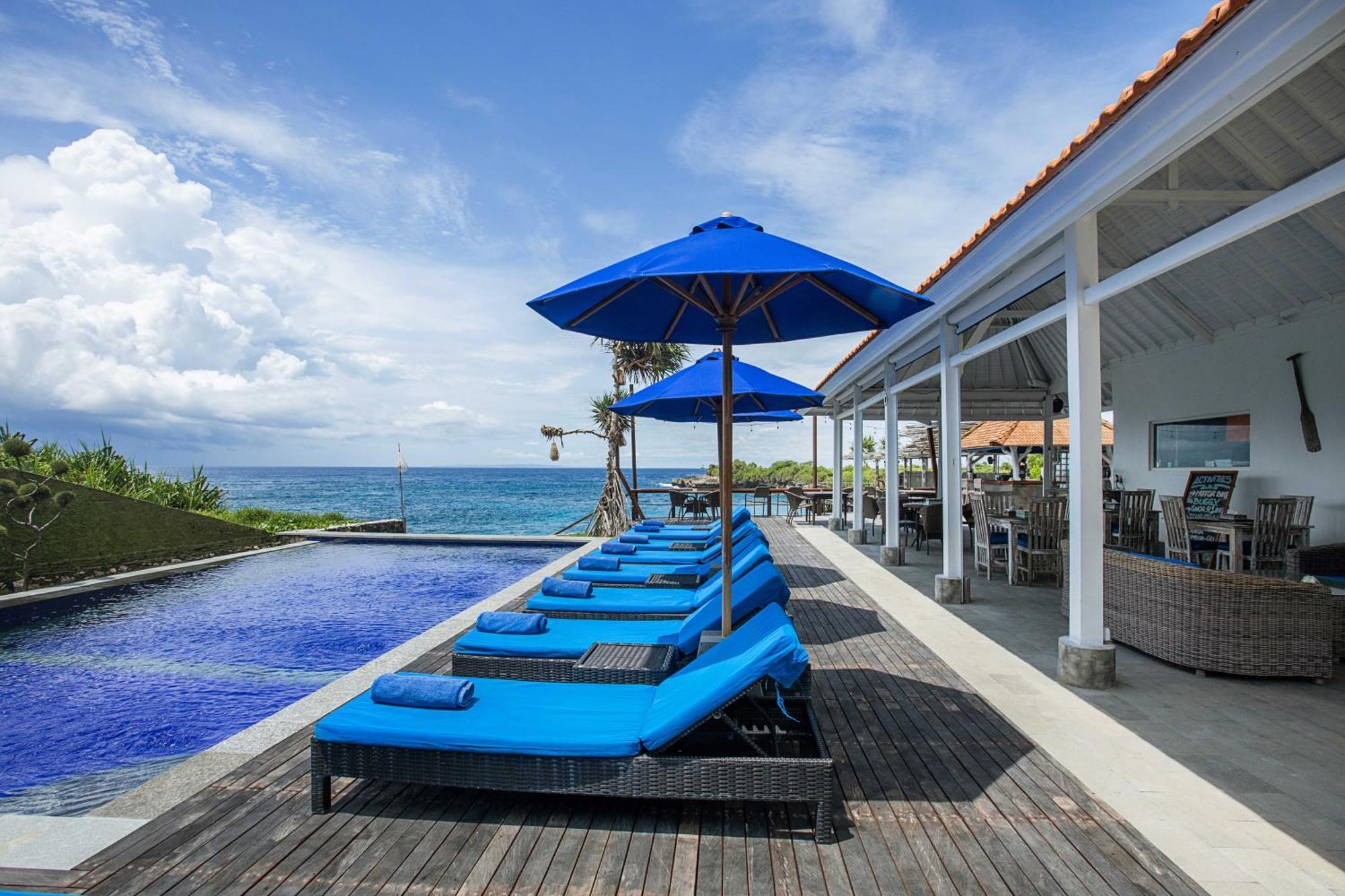 Water Blow Huts Lembongan Esterno foto