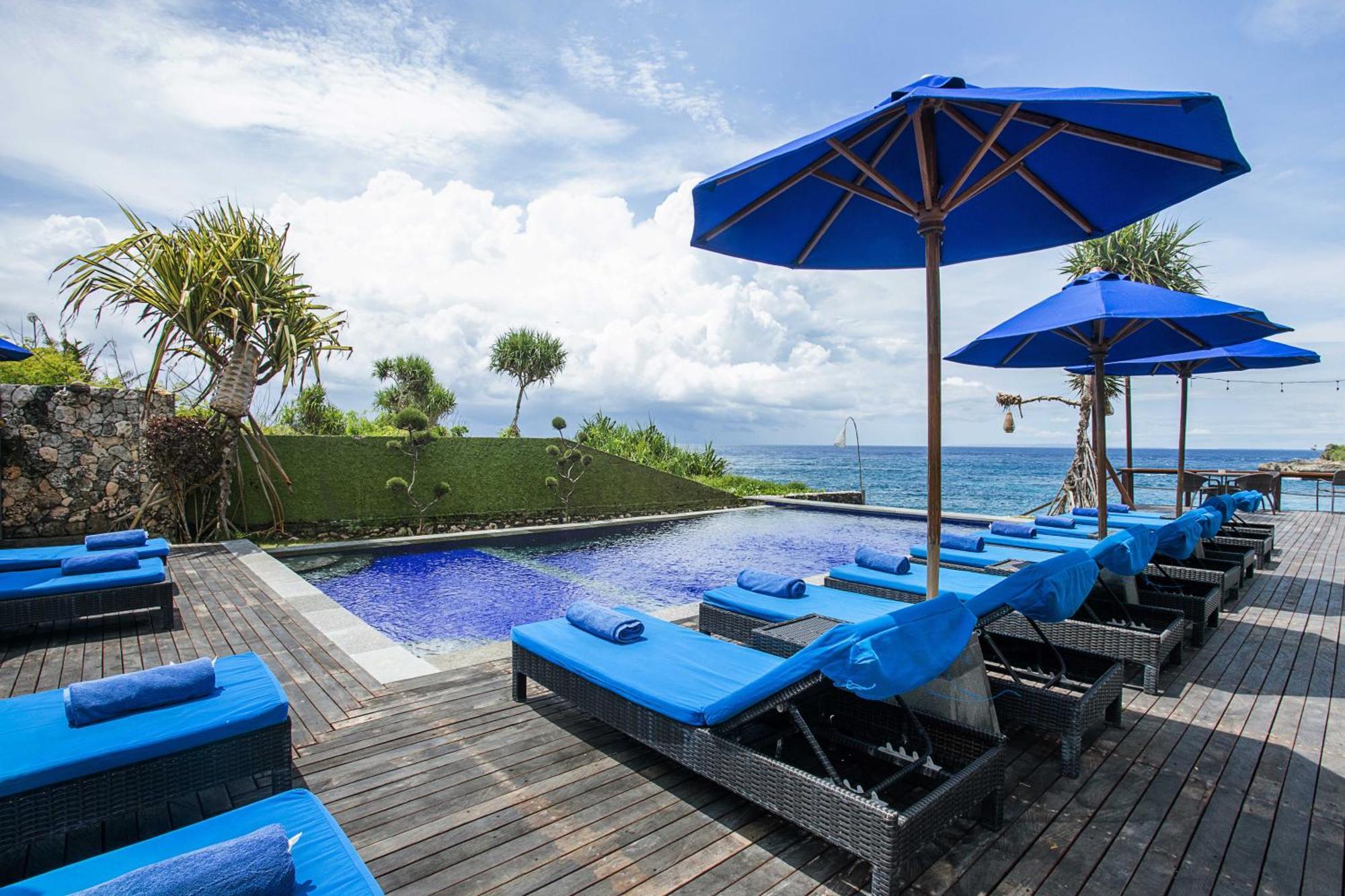 Water Blow Huts Lembongan Esterno foto